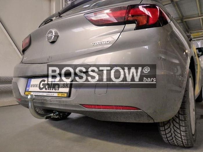 Anhängerkupplung abnehmbar für Opel Astra K, Fließheck AHK